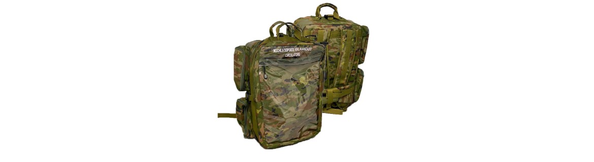 Botiquín/mochilas militares